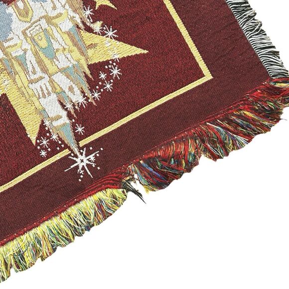 Vintage Walt Disney World Tapestry Throw Blanket - 60” x 50” - Picture 5 of 8